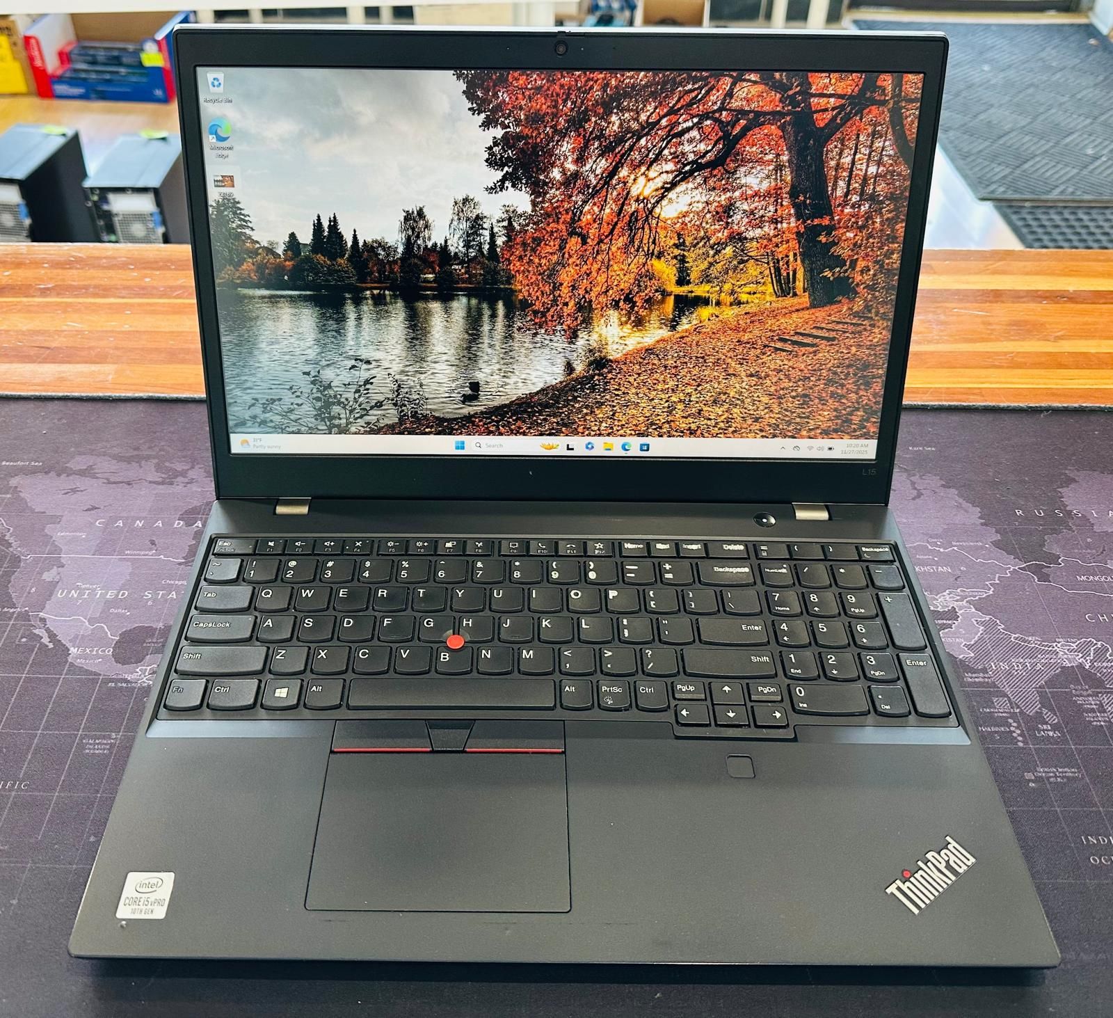 LENOVO THINKPAD L15 2022 15” Core i5-10310u 2.21GHz 8GB 256GB Full Keyboard!
