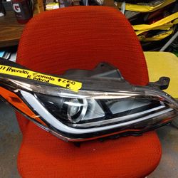 2015-17 Hyundai Sonata Right Headlight Hybrid 