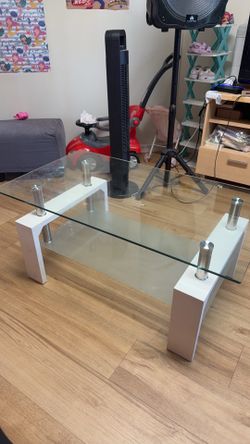 VERD Rectangle Glass Coffee Table
