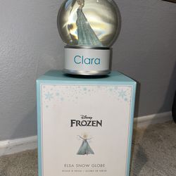 Pottery Barn Kids Disney Frozen Elsa Snow Globe