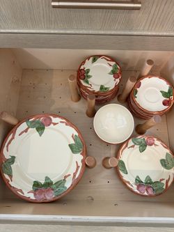 Franciscan Apple Dishes