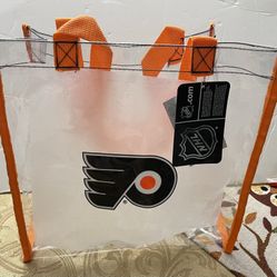 Brand New Philadelphia Flyers Clear Reusable Bag