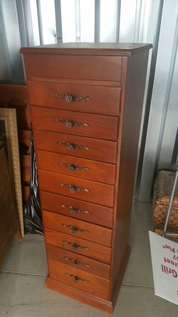 Old Jewelry stand/dresser drawers with mirror