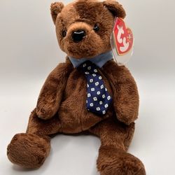 TY Beanie Baby - HERO the Bear 2000 (8.5 inch) Original Tags