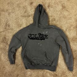 Colere splatter design hoodie