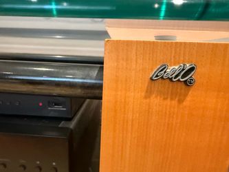 Free 52" x 24" Tempered Glass Made by Bell'O for Media Cabinet - Minty