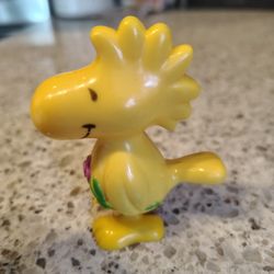 Vintage Woodstock Wind-up Walker Toy Peanuts Character 