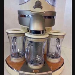 Margaritaville Tahiti Margarita Machine-for Margaritas, Smoothies, and Frozen Drinks, 3 24-Ounce Pitchers