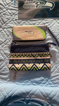 Seahawk Bag And wallet. NEW