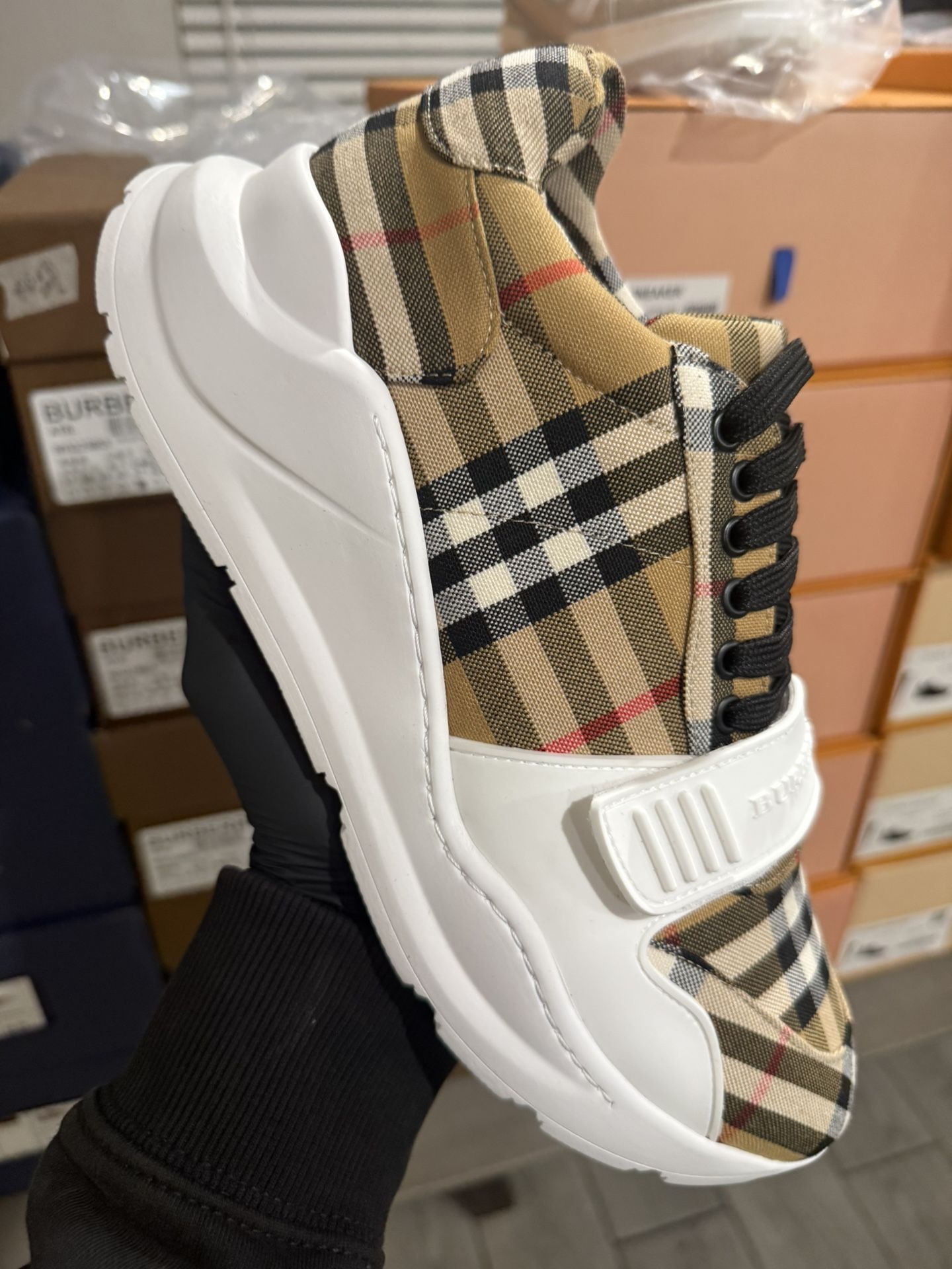 Burberry Sneakers Strap On