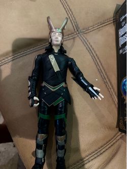 Loki Talking Action Figure Power Icons Marvel 10" Motion Activated Sounds