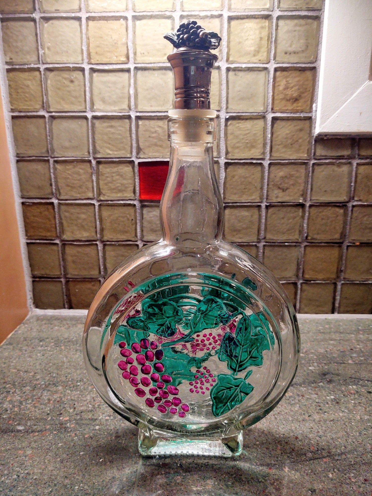 Vintage Glass Decanter