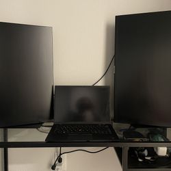 BUY 2 FOR PRICE OF 1! Samsung 24 Inch And 27 Inch Monitors 4K HDMI USB C 