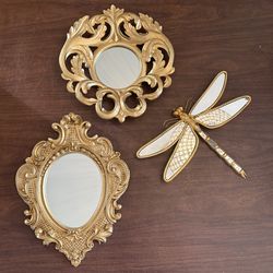 Gold Mirrored Gallery Group