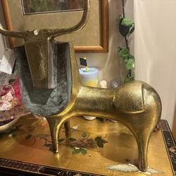 Gold Bowl Sculpture 