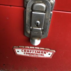 Vintage Craftsman COMMERCIAL 24” Long Toolbox. Made in USA 🇺🇸, In Excellent Shape For Its Age. Tools NOT Included.