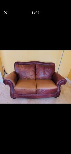 Love seat and chair