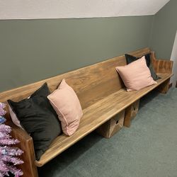 Vintage Wood Bench