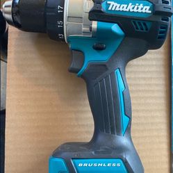 Makita 18 V Brushless  1/2 IN.  Cordless Hammer Driver Drill. 