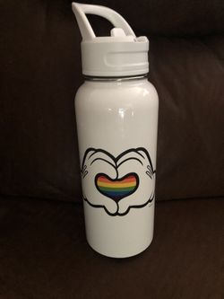 32 ounce water bottle, Disney pride collection