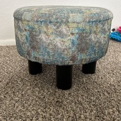 Abstract Small Footstool!