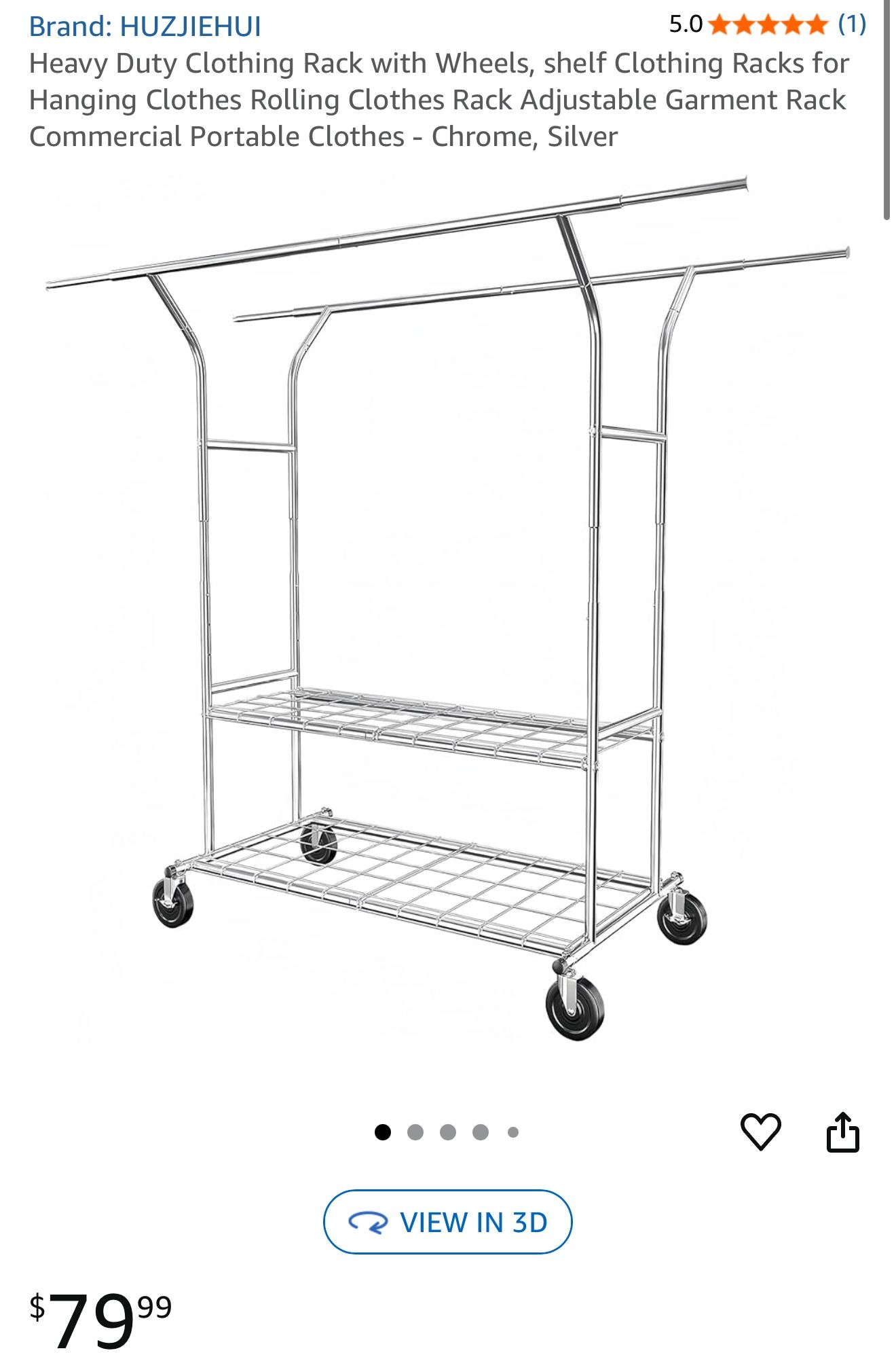 Heavy Duty Clothing Rack