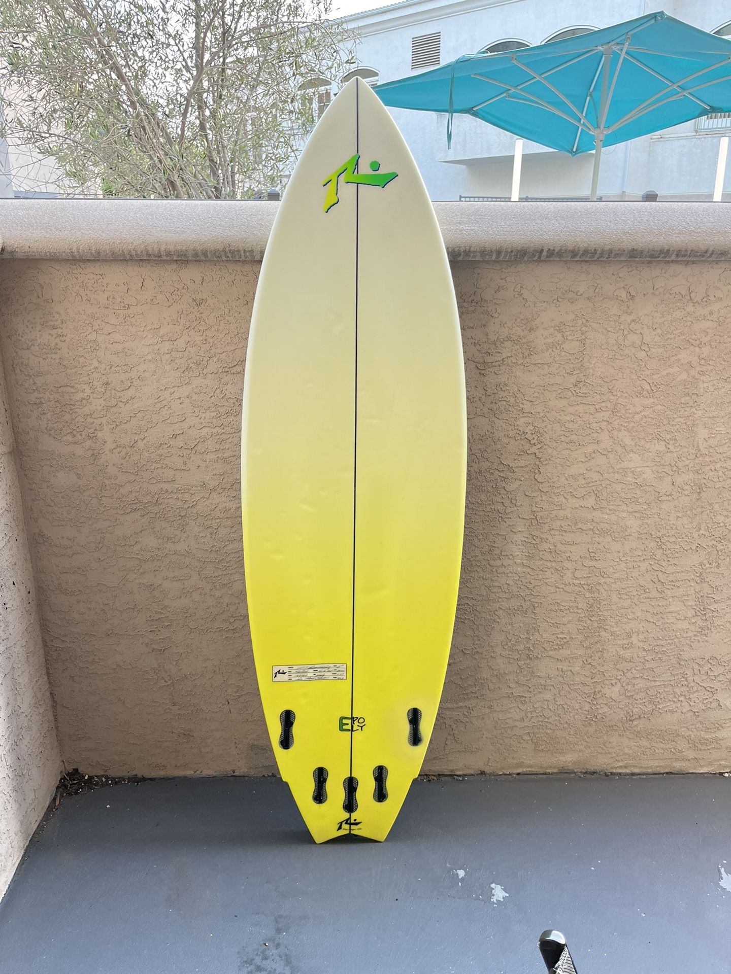 Rusty Hustler Surfboard