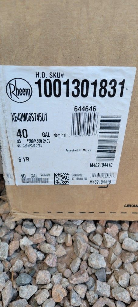 40 Gallon Electric Water Heater