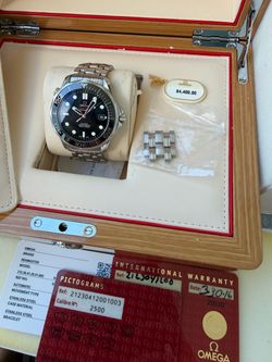 Omega Seamaste 300 Black 41mm Ceramic Bezel (contact info removed)1003