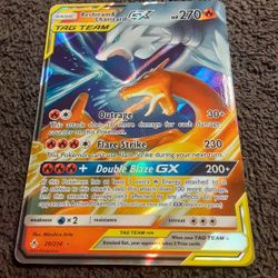 Nintendo Pokemon Trading Card - Charizard & Reshiram GX