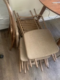 Vintage Rattan Dining Chairs Set gatefold