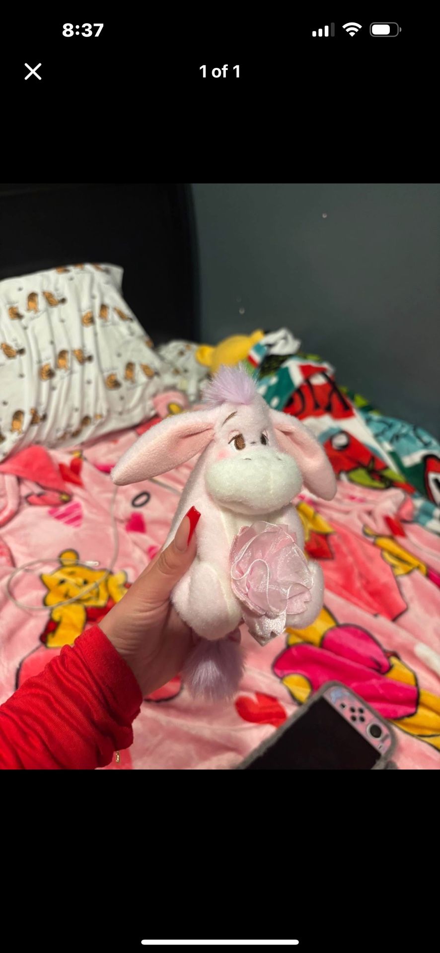 Eeyor Japan Plush Keychain