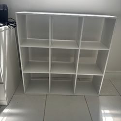 Cube storage 9 cubbies