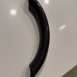 Tesla Carbon Fiber Steering Wheel Cover 