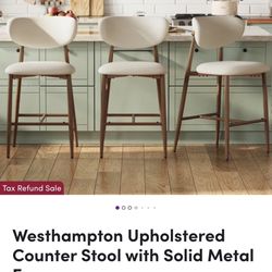 3 Counter Stools BRAND NEW