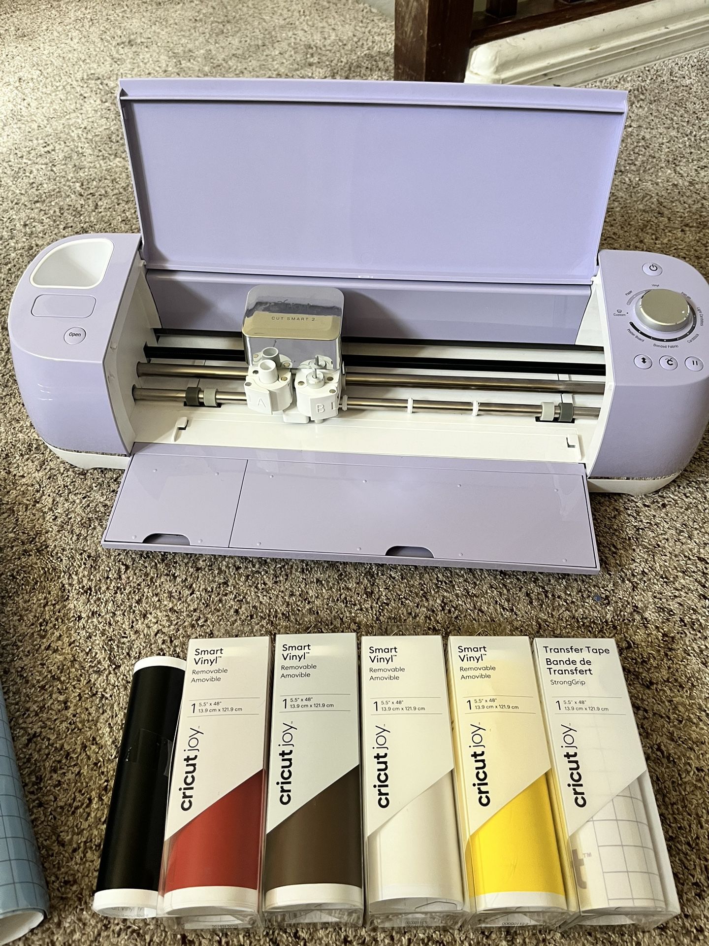 Cricut Explore Air 2 Lilac Purple Bundle Set Arts Crafts DIY