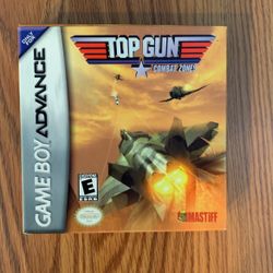Game Boy advanced top gun combat zones