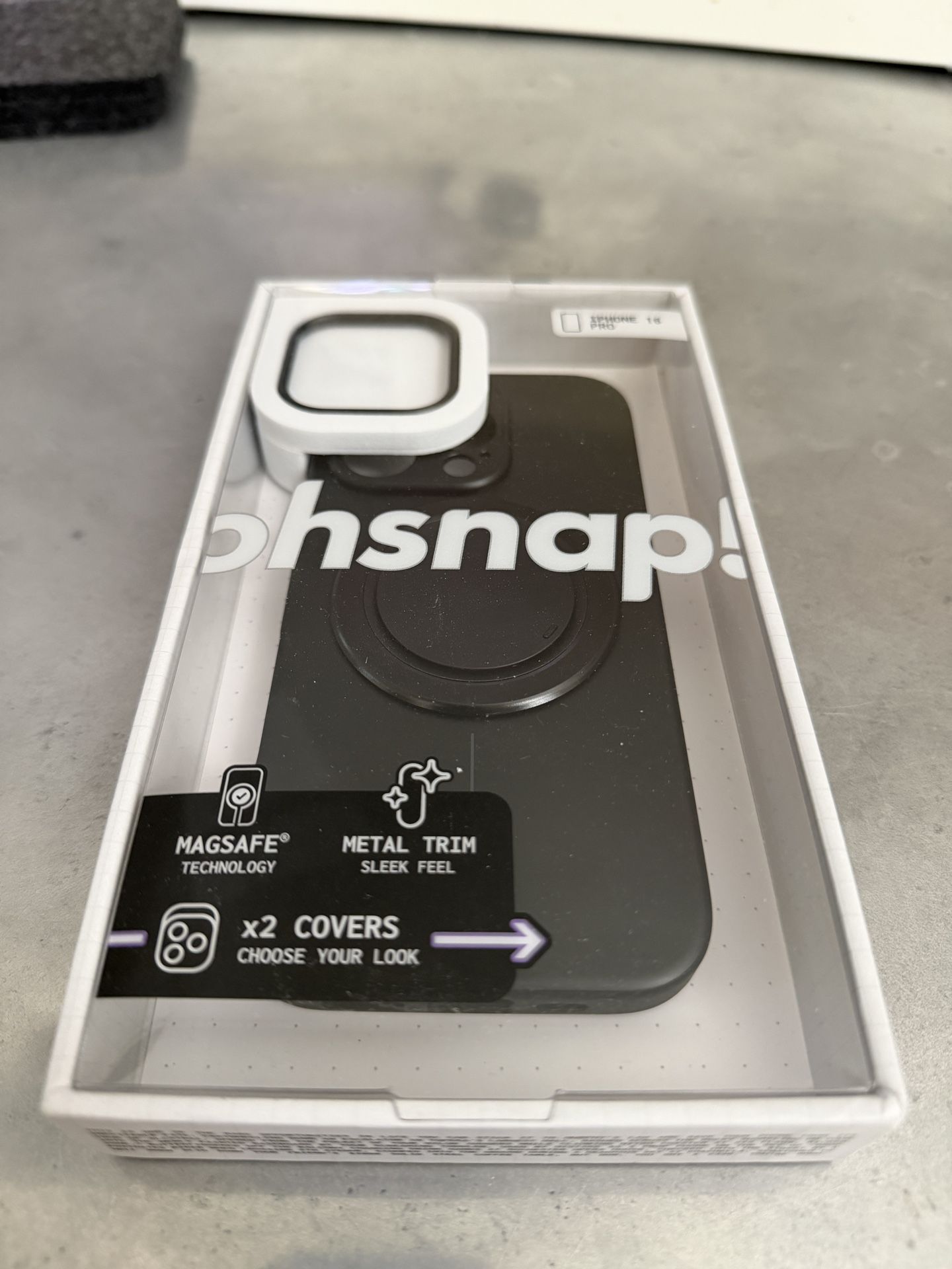 Ohsnap! Case + Grip Kit - iPhone 16 Pro