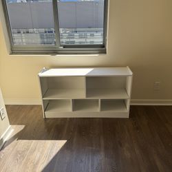 White Bookshelf
