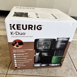 K-Duo Hot & Iced Single Serve & Carafe Coffee Maker Keurig