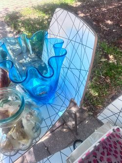 Blue vase