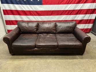 Delivery - Restoration Hardware LUXE Lancaster Leather Couch
