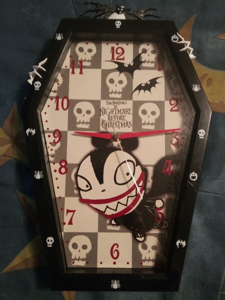 Nightmare before Christmas Clock