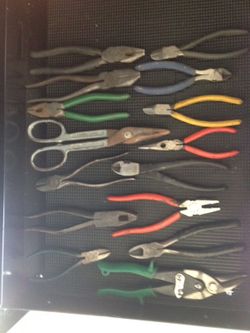 Various Pliers,Cutters,Cresent $4.00 each tool