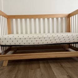 Baby Crib to Toddler Bed 