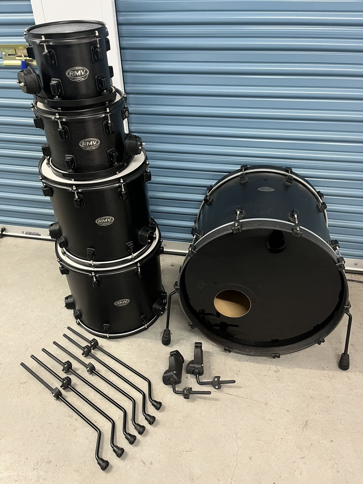 RMV Drum Set Brazil, Bapeva Wood