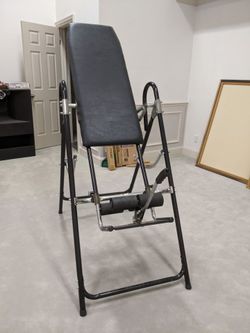 Exercise inversion table