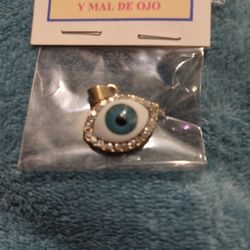 Evil Eye Protection Pendant/ Ojo Turko Proteccion De Maldad Colgante