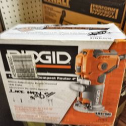 RIDGID 1 - 1/2 PEAK HP COMPACT ROUTER 