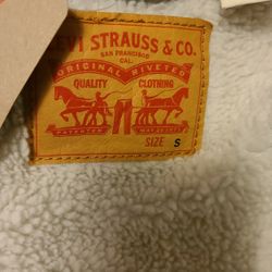 Levi's Sherpa Jacket Size Small